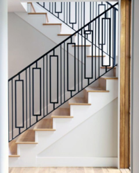 Handrails - Glazed Decorative Metal Railings - Stainless Steel - Steel - Aluminum - Iron - FRP